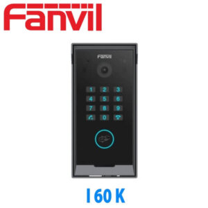 A Fanvil I60K door phone with numeric keypad displayed on a white background.