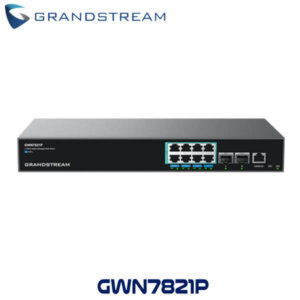 High-performance network switch featuring multiple Ethernet ports and Power over Ethernet capabilities.